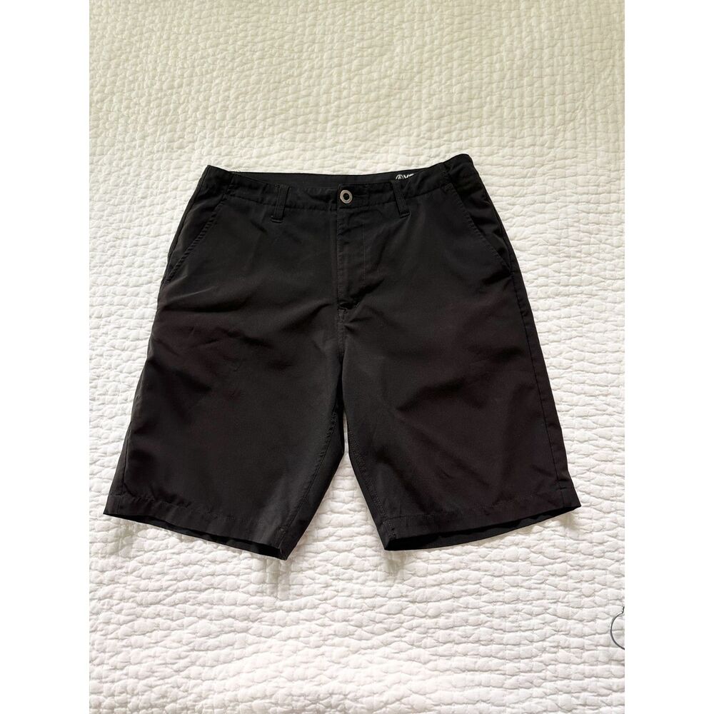 Volcom Surf & Turf 4 Way Stretch Hybrid Board Shorts Mens Black Size 33 Swim